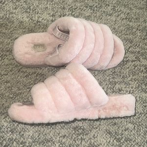 Soft Pink Ugg Slides/Slippers